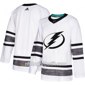 Män Ishockey Tampa Bay Lightning tröja Blank Vit 2019 All-Star Adidas Authentic